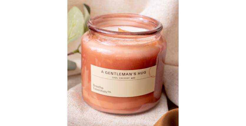 A Gentleman’s Hug Cocosoy Scented Candle