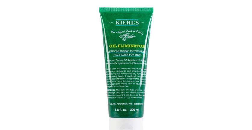 Kiehl’s Men’s Oil Eliminator Deep Cleansing Exfoliating Face Wash
