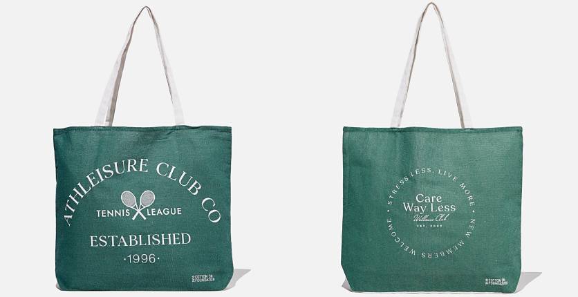 Cotton On Typo Difference tote bag