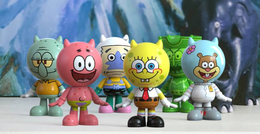 Mighty Jaxx x Nickelodeon Lil’ Maxx x SpongeBob SquarePants