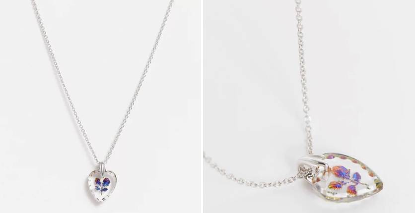 Regal Rose Nancy Necklace With Two Rose Pendant In Sterling Silver