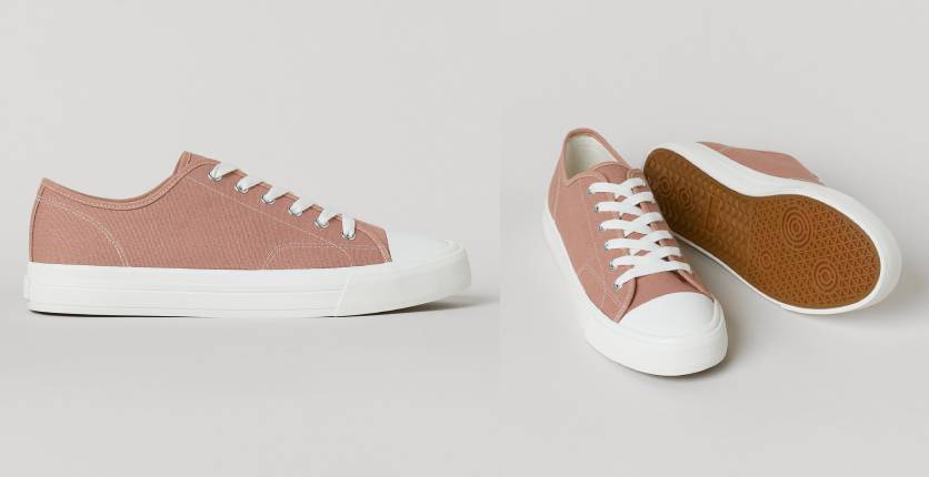 H&M Canvas trainers