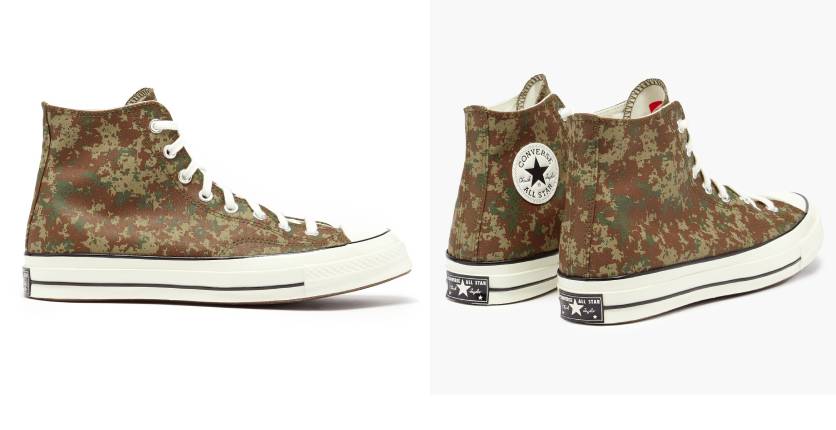 Converse Chuck 70 camouflage-print canvas canvas trainers