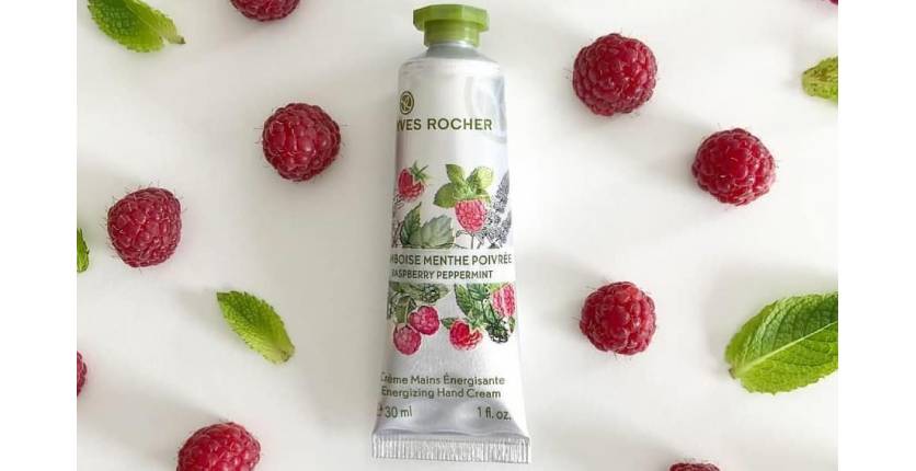 Yves Rocher Energizing Raspberry Peppermint Hand Cream
