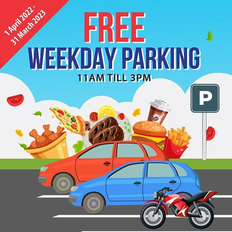 Free Weekday Parking at SAFRA Punggol
