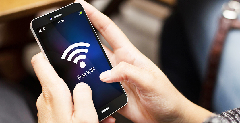 Stay connected with WiFi while travelling
