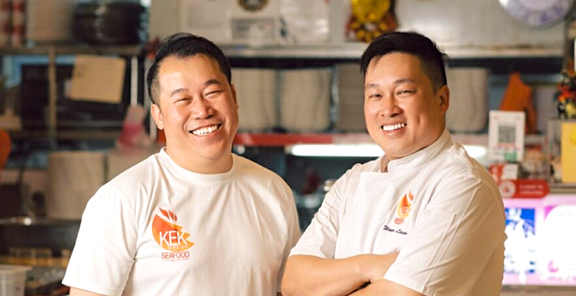 Paul and Wayne Liew of Keng Eng Kee Seafood