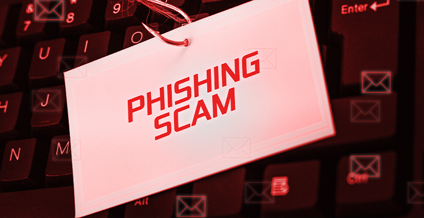 Be aware of phishing scams