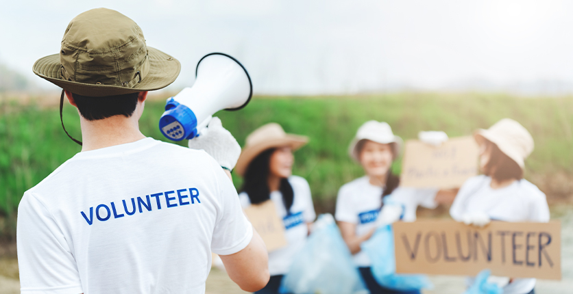 Boost happiness - Sign up for volunteer work