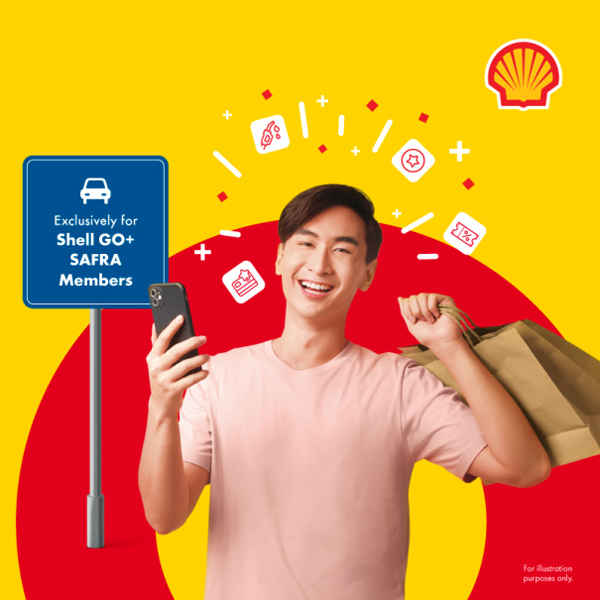 Shell GO+ SAFRA Membership Program - SAFRA Members Save Up to 28.75% On Fuels With Shell GO+!