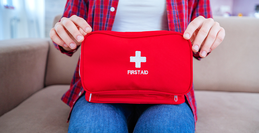 Civil Defence - Have a first aid kit on hand