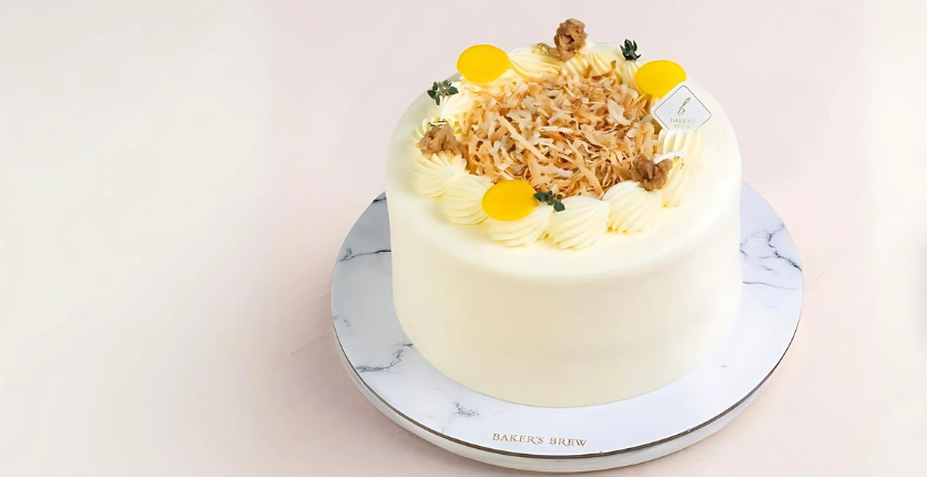 Gula Melaka Salted Egg Cake