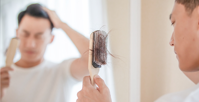 Losing a certain number of hairs every day is normal