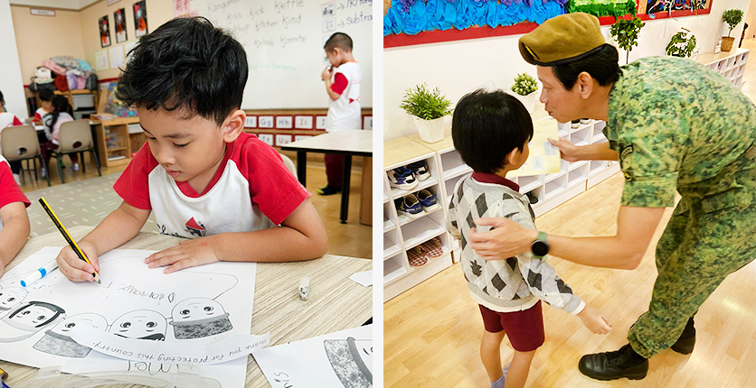 Students at Julia Gabriel Preschool