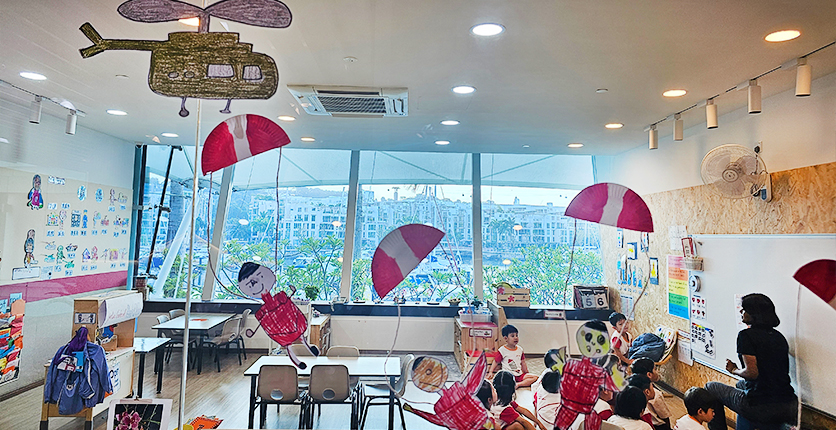 A classroom in Julia Gabriel Preschool