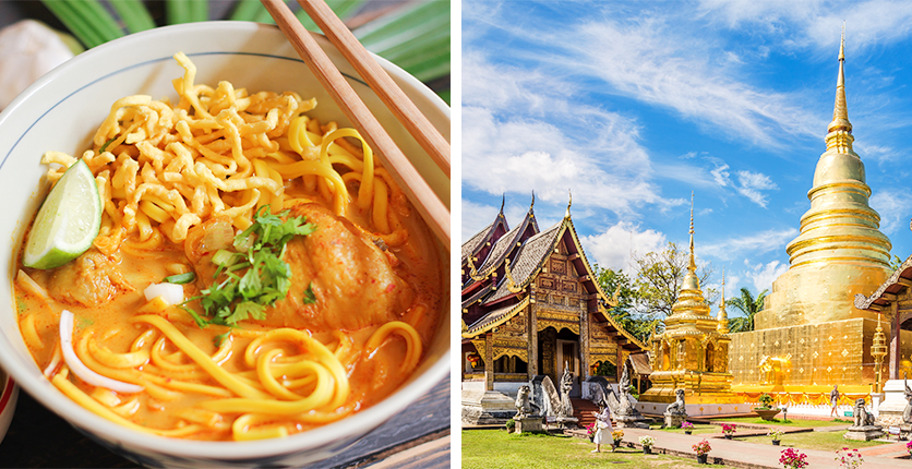 Khao Soi in Chiang Mai, Thailand