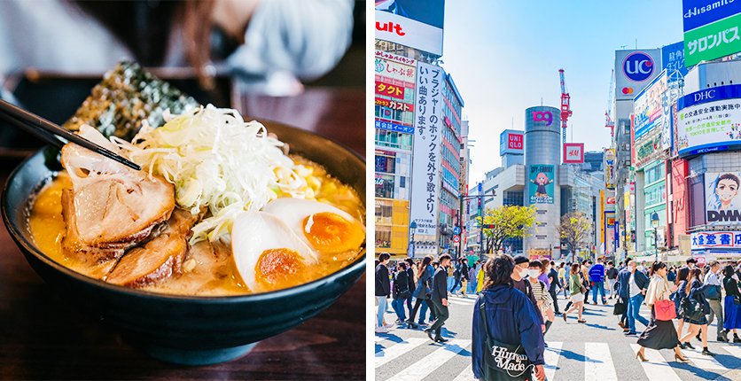 Ramen in Tokyo, Japan