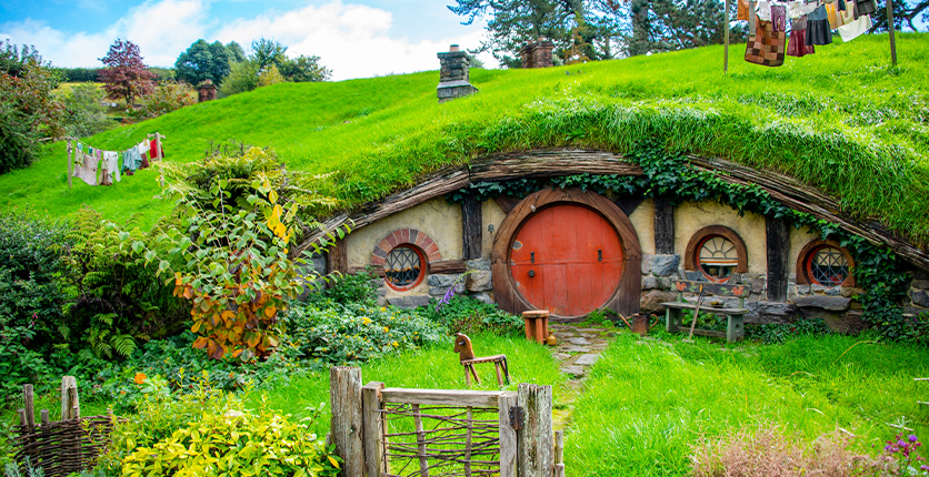 Hobbiton Movie Set, Matamata, New Zealand