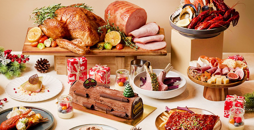 Christmas Buffet Dinner at Sky22, Courtyard by Marriott Singapore Novena