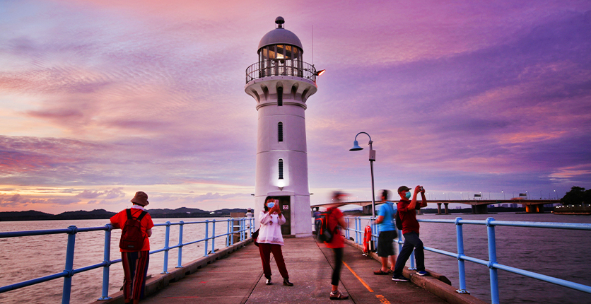 Raffles Marina Lighthouse