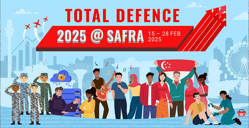 Total Defence 2025 at SAFRA clubs