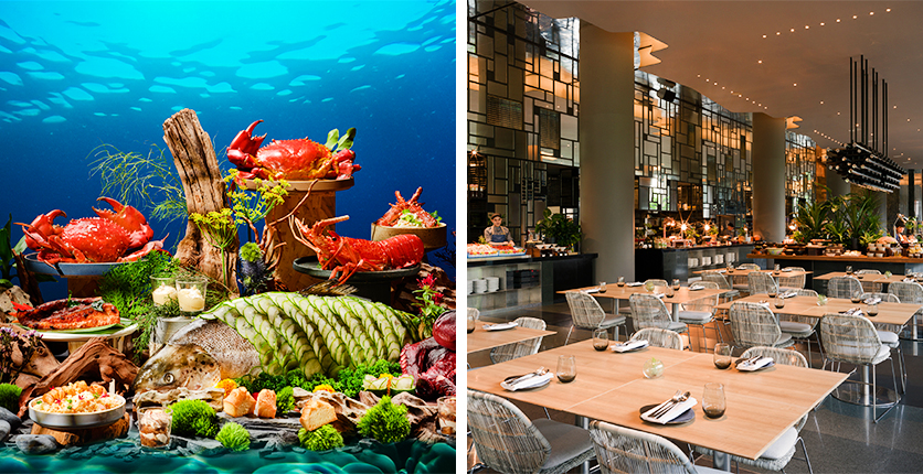 Seafood Symphony at Lime Restaurant