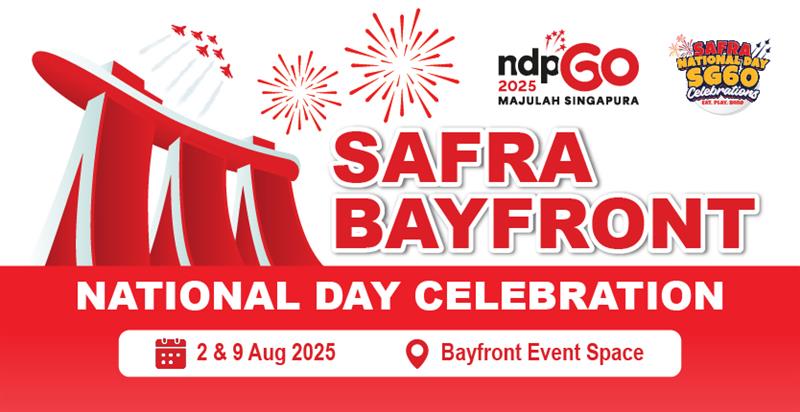 eNSman Banner 2 SAFRA Bayfront National Day Celebration