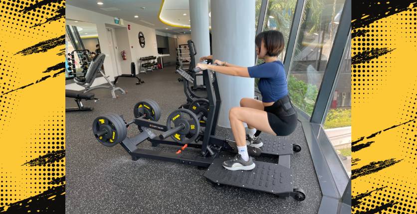SAFRA EnergyOne Gym Belt Squat Booty Builder