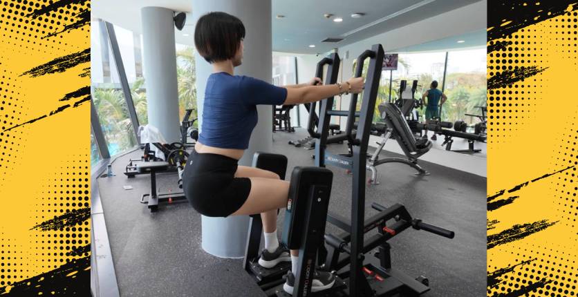 SAFRA EnergyOne Gym Standing Hip Abductor
