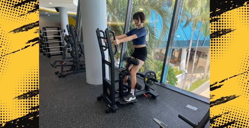 SAFRA EnergyOne Gym Standing Hip Thrust Booty Builder
