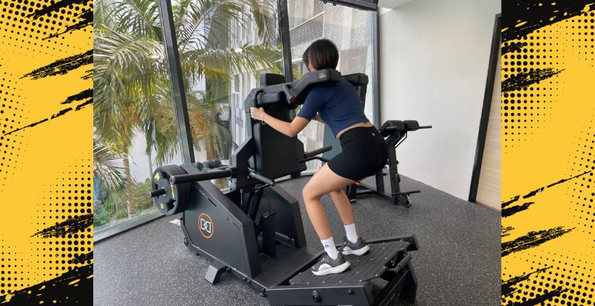 SAFRA EnergyOne Gym V-Squat Booty Builder