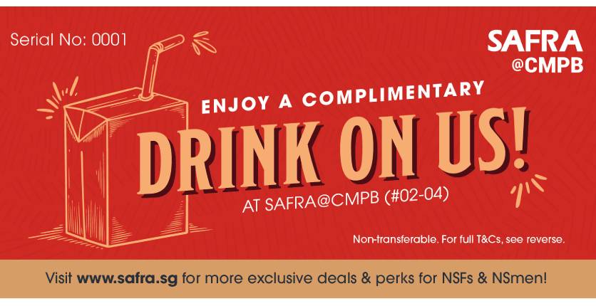 SAFRA@CMPB drink voucher