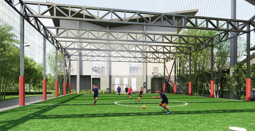 Futsal court at SAFRA Jurong
