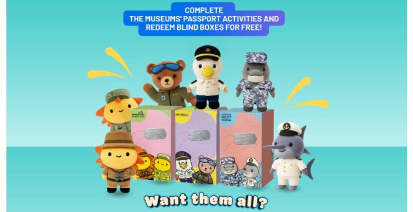 Defence Collective Festival blind box plushies