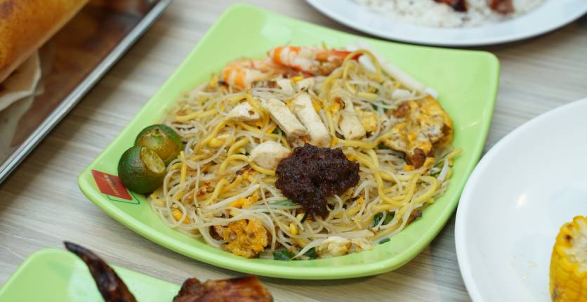 Kopitiam Square Fried Hokkien Mee